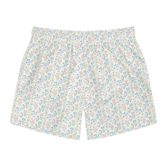 DAINTY FLORAL MEN'S SWIM SHORTS (SEE SIZING)