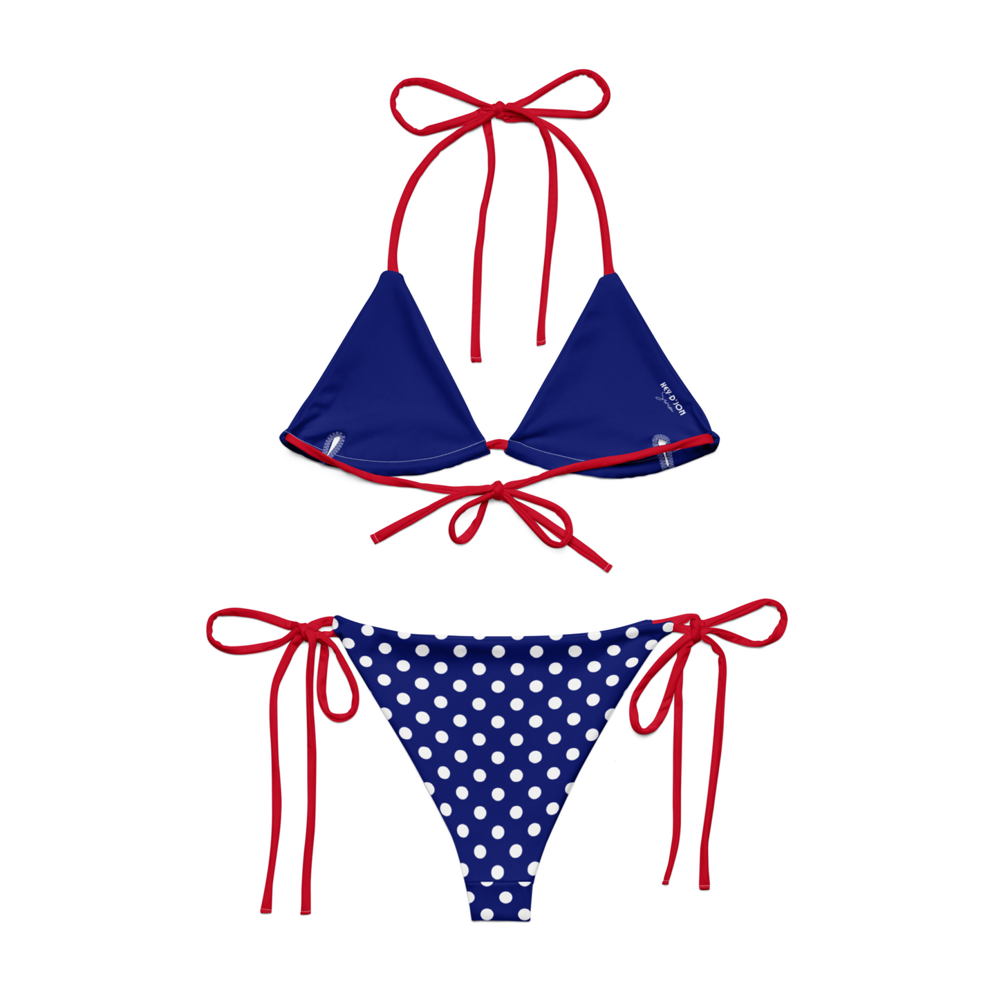 PATRIOTIC POLKA DOT BIKINI (SEE SIZING)