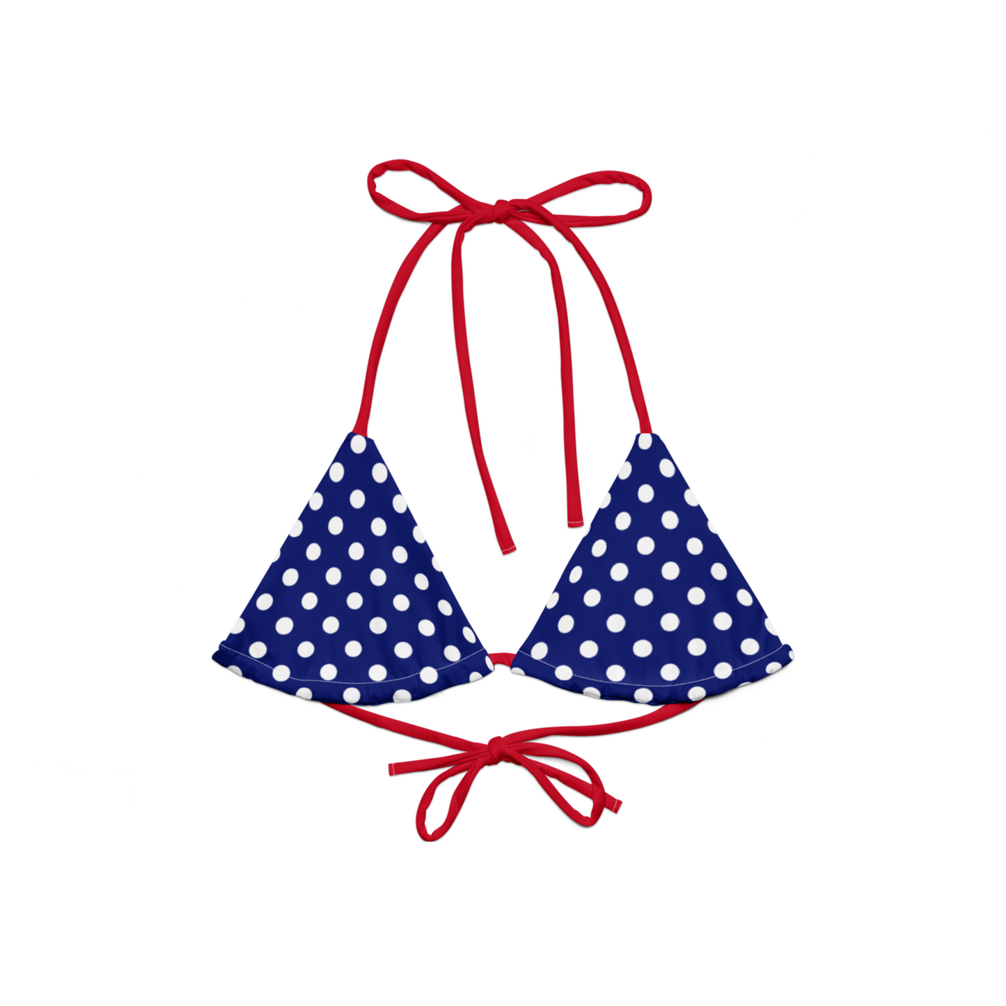 PATRIOTIC POLKA DOT BIKINI (SEE SIZING)