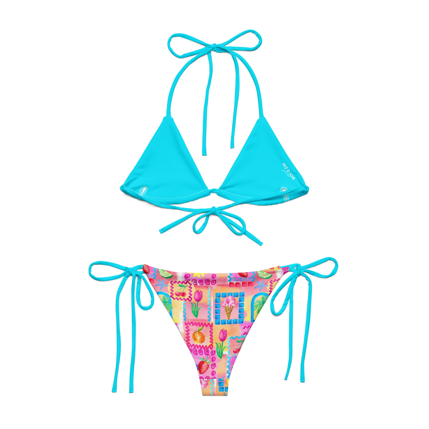 SUMMER POSTCARD BIKINI (SEE SIZING)