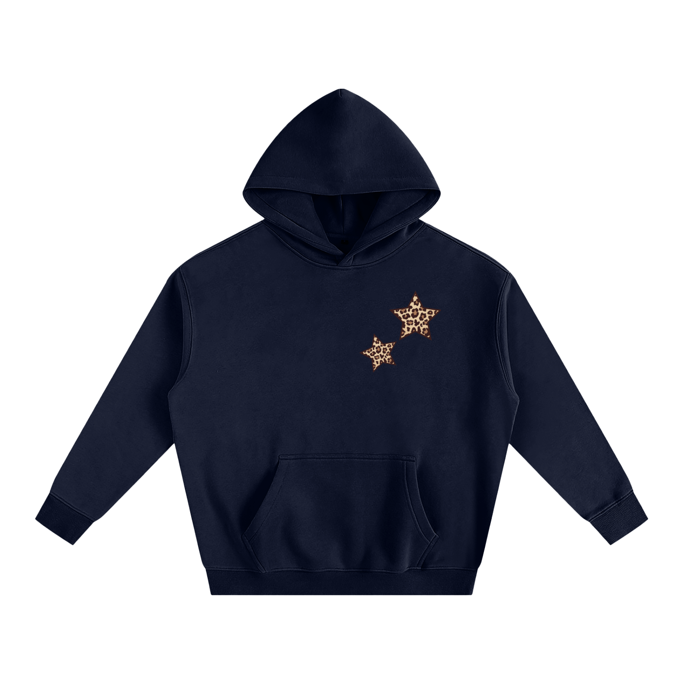 Cheetah Star Girl Oversize Hoodie