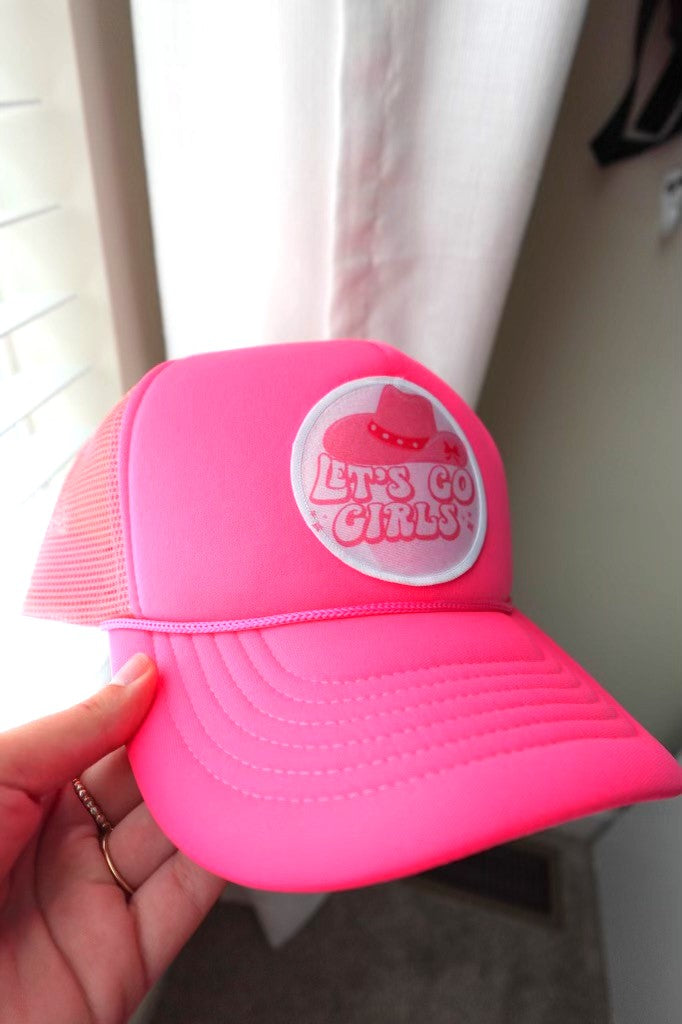 LET'S GO GIRLS TRUCKER HAT