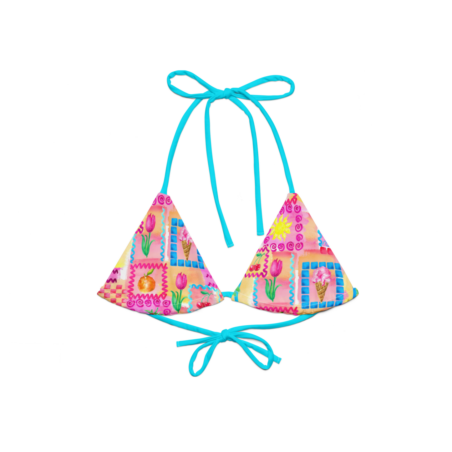 SUMMER POSTCARD BIKINI (SEE SIZING)