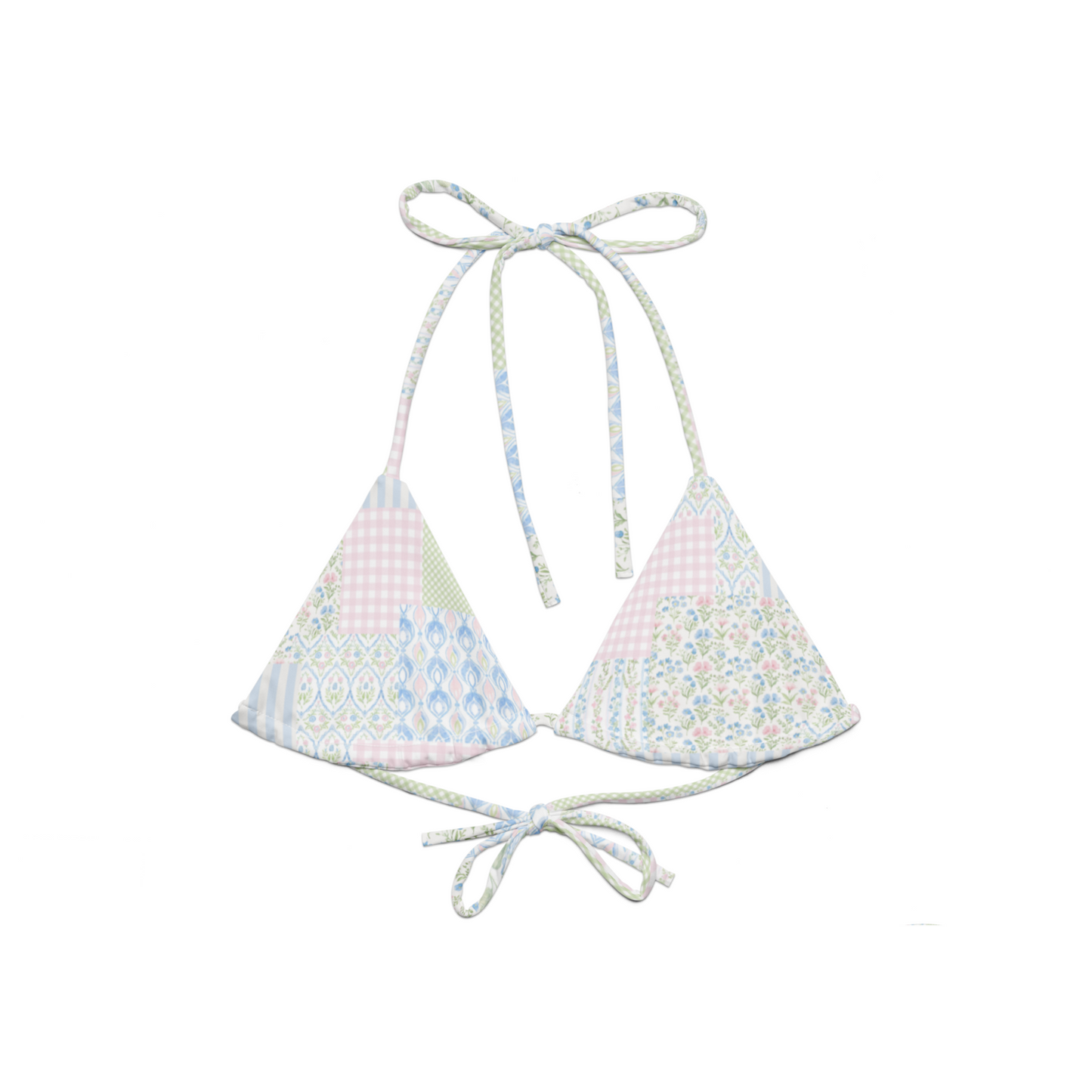 PATCHWORK BIKINI (SEE SIZING)