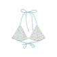 DAINTY FLORAL BIKINI TOP (SEE SIZING)