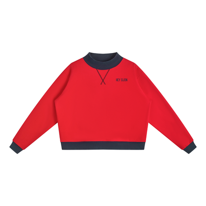 AUTUMN CRIMSON MOCKNECK