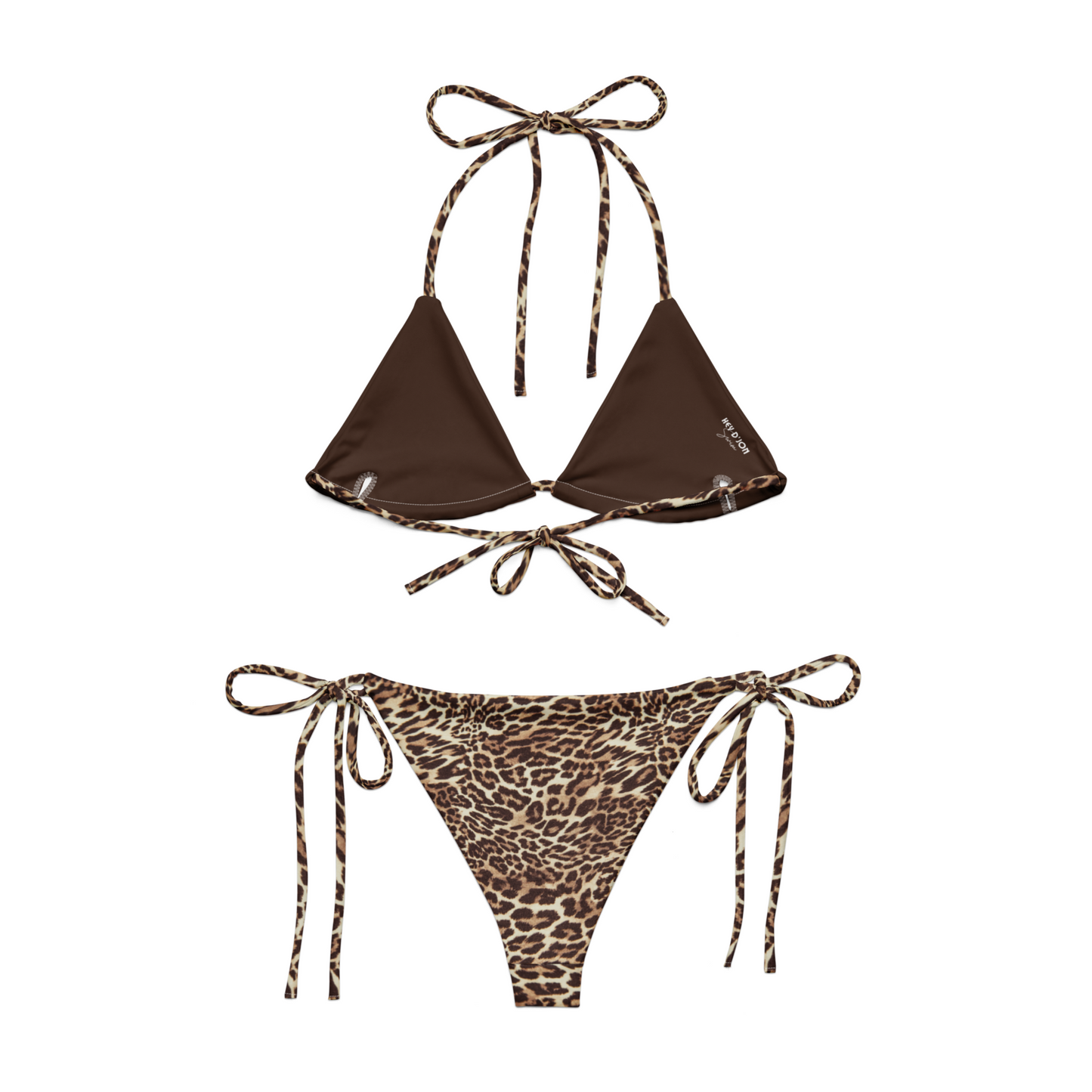 LEOPARD PRINT BIKINI (SEE SIZING)