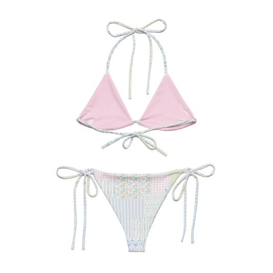 PATCHWORK BIKINI (SEE SIZING)