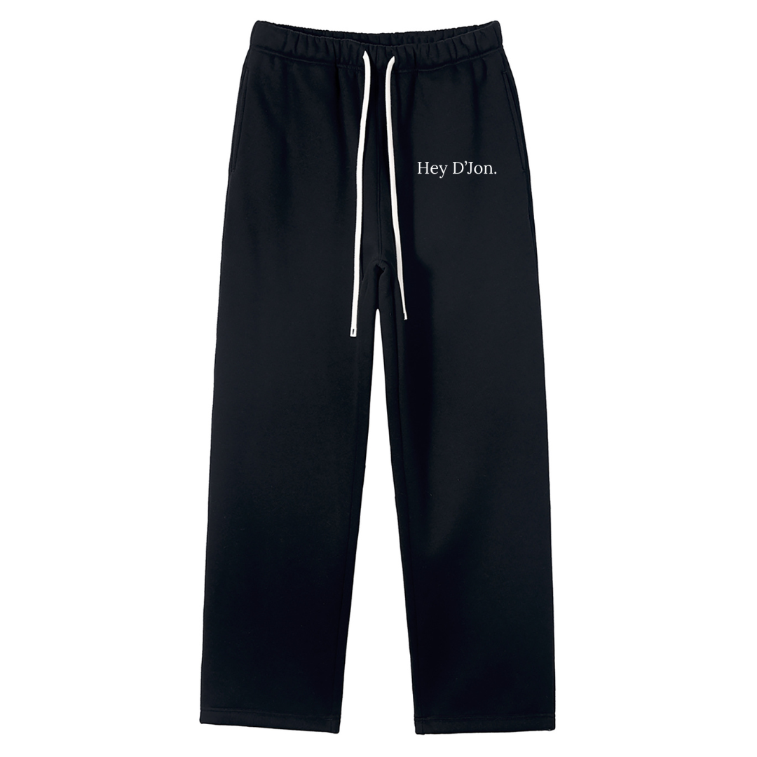 PRE-ORDER ~ Streetwear Fleece Straight Leg Pants