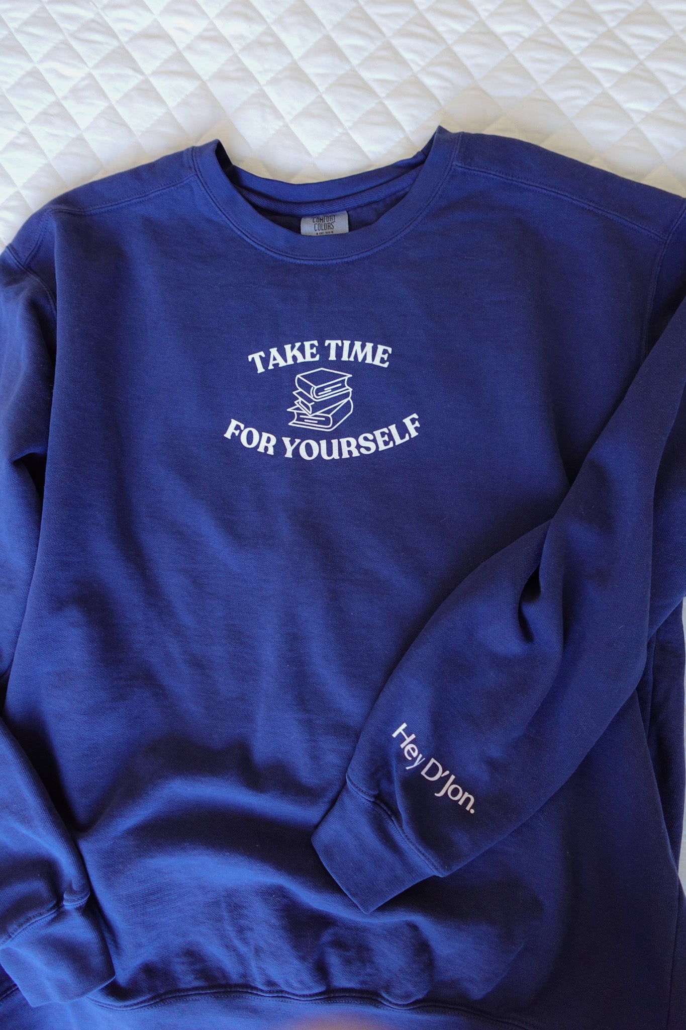 Crewneck Sweatshirts - True Navy or Chambray