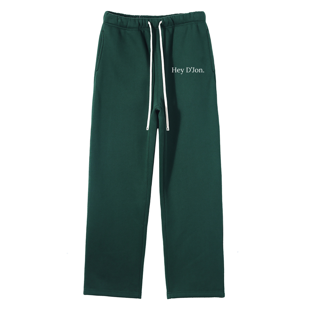 PRE-ORDER ~ Streetwear Fleece Straight Leg Pants