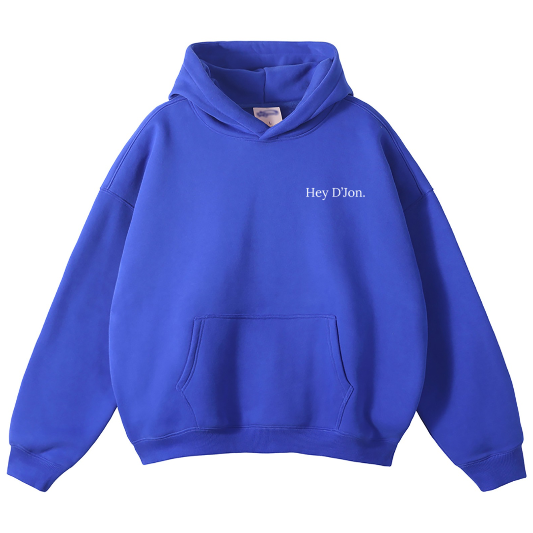 PRE-ORDER - Streetwear Fleece Hooded Sweatshirt (GRATITUDE)