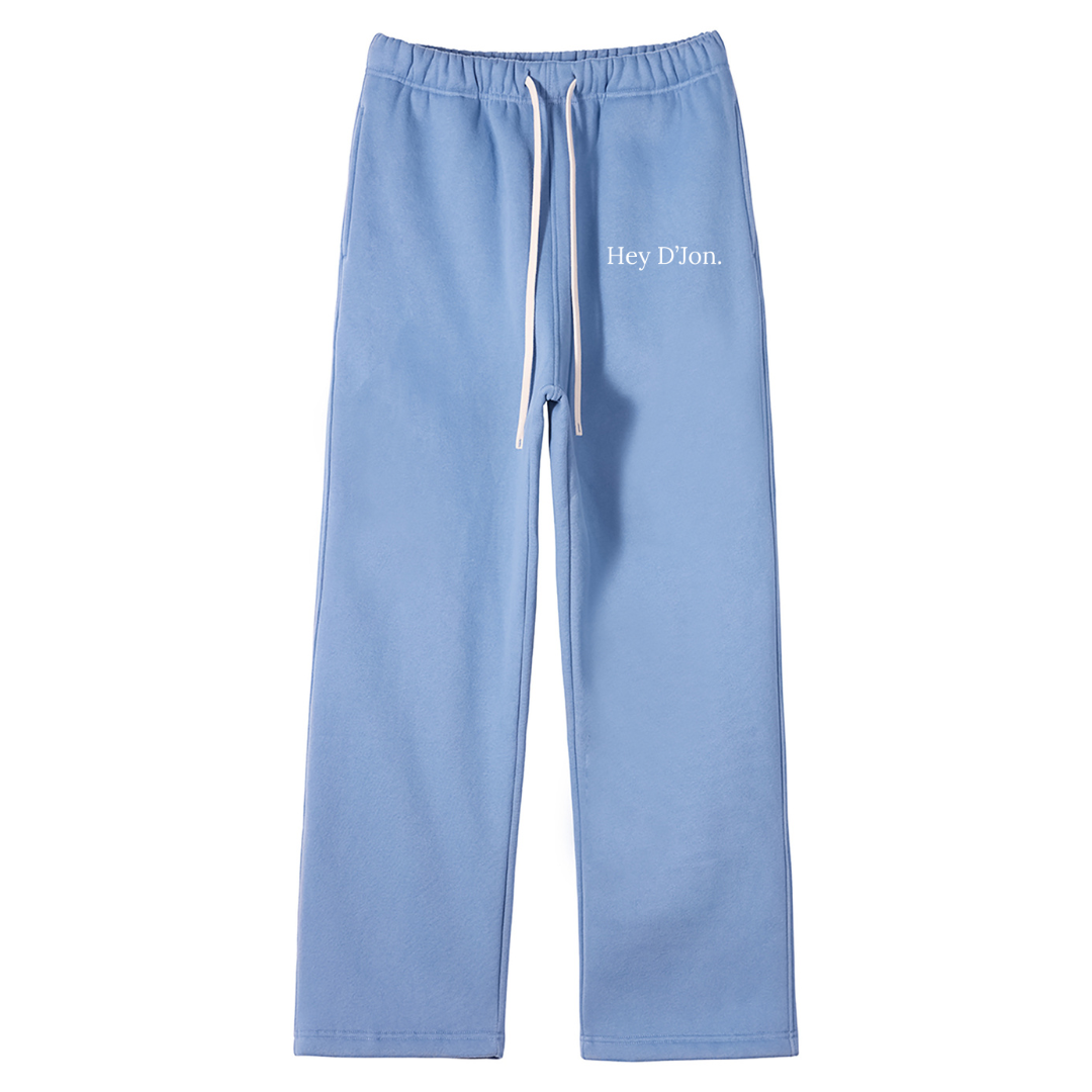 PRE-ORDER ~ Streetwear Fleece Straight Leg Pants