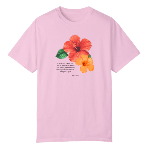 SUMMER BUCKETLIST T-SHIRT