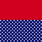PATRIOTIC POLKA DOT BIKINI (SEE SIZING)